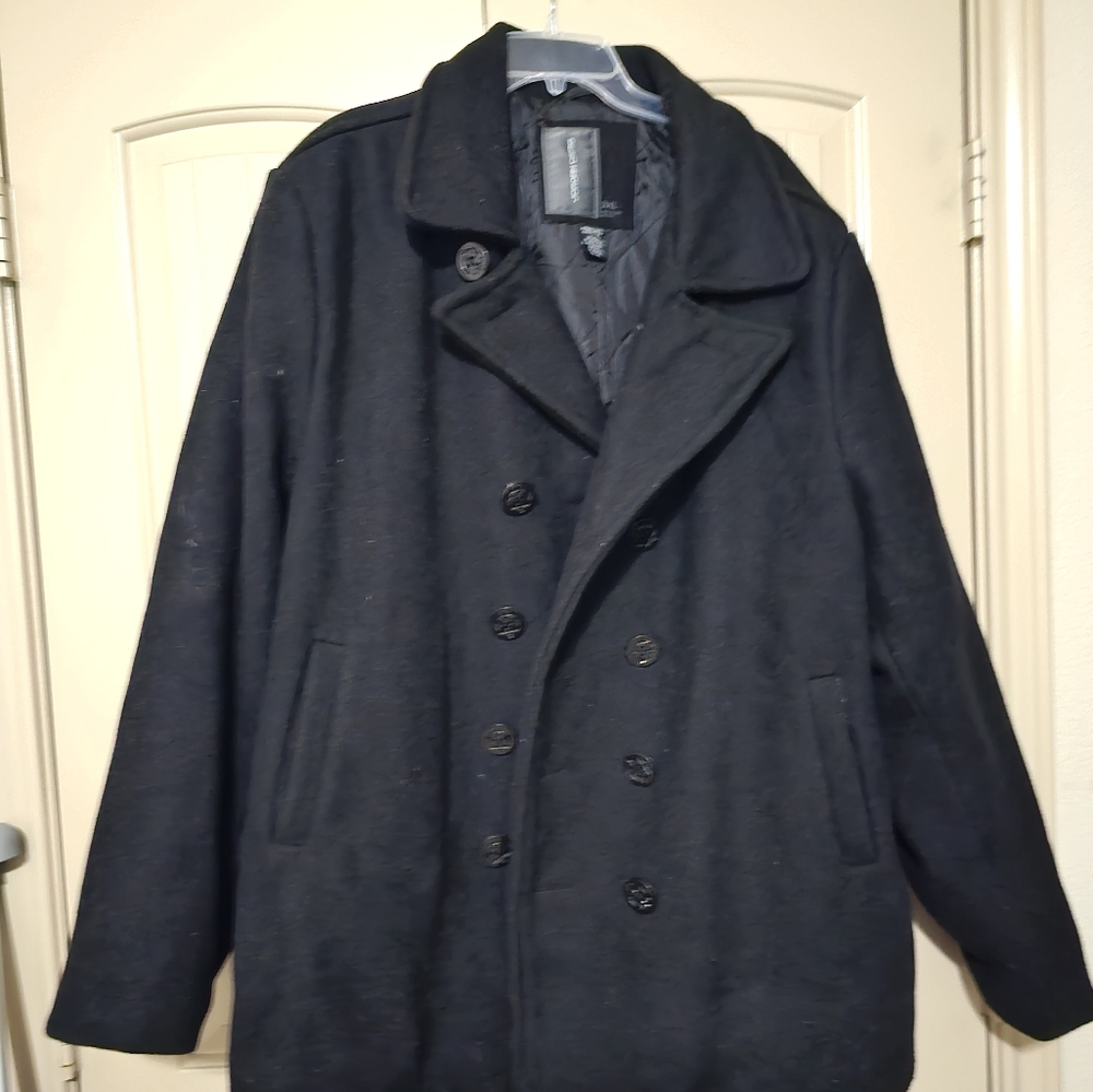 Men's Naval Double Breasted Peacoat